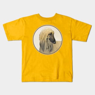 Afghan Hound Kids T-Shirt